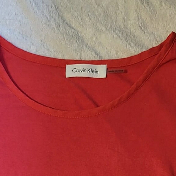 Coral Calvin Klein top - Picture 5 of 5
